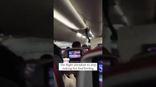 Lions fans forced this flight attendant to stop her announcement shorts nfl lions [upl. by Akedijn]