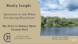 Realty Insight  Waterfront Property [upl. by Gardie]