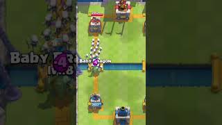 Full on Attack 🔥😆trending youtube youtubeshorts clashroyale goblin gaming skeleton [upl. by Annamarie]