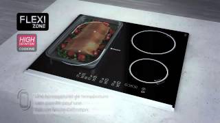 HOTPOINT KIO 632 CC  Table de cuisson électrique  Vidéo produit Vandenborrebe [upl. by Aklog]