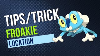 Froakie Tricks Tips Location Pokémon Scarlet and Violet [upl. by Ahsratal455]