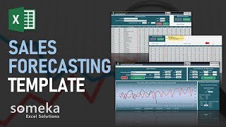 Sales Forecasting Template  Demand Planning and Forecasting Using Excel [upl. by Crispen245]