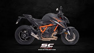 SCProject S1 exhaust for KTM 1390 SUPER DUKE R  Racing [upl. by Betteanne724]