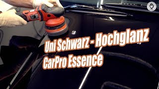 Uni Schwarz auf Hochglanz polieren  CarPro Essence  BMW Z8  AUTOLACKAFFEN  Anleitung DIY [upl. by Ydoj227]