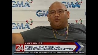 24 Oras SpiderMan star Jacob Batalon bumisita sa GMA Network [upl. by Arst]