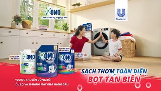 Nước giặt OMO Matic chuyên dụng cửa trước  Sạch thơm toàn diện bọt tan biến [upl. by Niahs709]