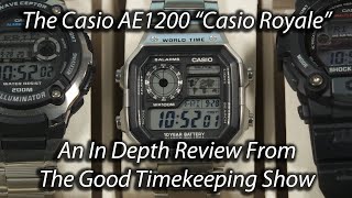 Casio Royale Watch InDepth Review The Good Timekeeping Show [upl. by Nicks116]