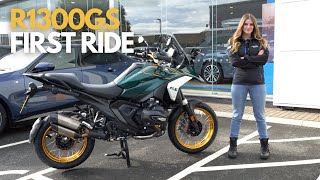 2023 BMW R 1300 GS First Ride Review  Specs Akrapovic sound check and ride [upl. by Davie]