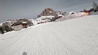 ⛷️ Cortina dAmpezzo Potor 10 Red March 2024 4K [upl. by Esme]