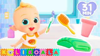 Brush your teeth 🦷️ and more Kids Songs and Nursery Rhymes  KOLI KOALA [upl. by Krug]