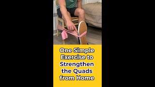 How To Strengthen Your Quads From Home Using Just One Simple Exercise quadriceps quadstretch [upl. by Sontag]