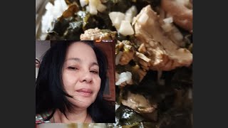 Marivel Mix Vlog is liveFood Mulukhiyah w Chiken Vegetable Saluyot [upl. by Walford]