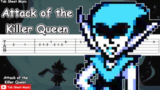 Attack of the Killer Queen  Deltarune Chapter 2 Guitar Tutorial [upl. by Windsor]