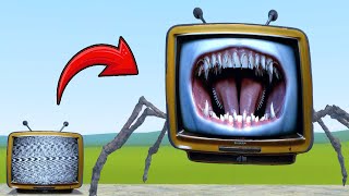 I FOUND NEW TV EATER SPIDER MONSTER In Garrys Mod [upl. by Daisie]