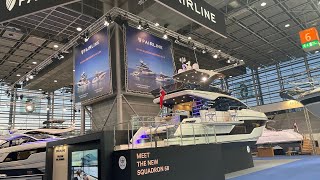 New Fairline Squadron 58 Walkthrough Düsseldorf Boot 2024  Winner MBY Awards [upl. by Dweck]