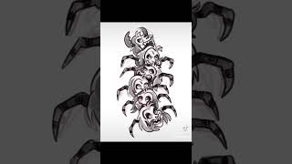 beetlejuice timelapse drawingbooktour [upl. by Ano835]