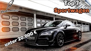 Die besten Sportwagen für unter 20000 €  G Performance [upl. by Enela481]