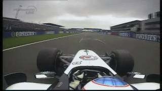 F1 British GP Silverstone 2005  FP4  Jenson Button Onboard [upl. by Fatsug]