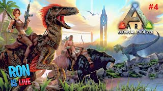 ARK SURVIVAL EVOLVED 4  AMAZING CAVE EXPLORATION IN NEW MAP [upl. by Ennad]