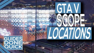 GTA Online Diamond Casino Heist Scope Guide All Access Points [upl. by Amand759]