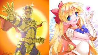 Solo Theme Solaris Knight amp Sailor VenusPower Rangers amp Sailor Moon [upl. by Rivers]