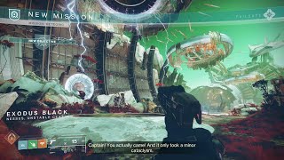 Episode Echoes Act 1  Opening Cutscene amp Mission quotMeteoricquot Destiny 2 [upl. by Eugirne]