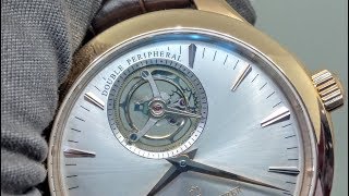 【絕美框不住】CARL F BUCHERER 寶齊萊 Manero 馬利龍雙外緣陀飛輪腕錶 Tourbillon Double Peripheral [upl. by Riva]