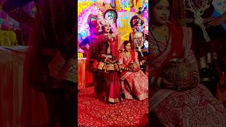 Radha Krishna best dance performance in Aman Saawariya shortvideo shorts youtubeshorts love [upl. by Aznarepse]