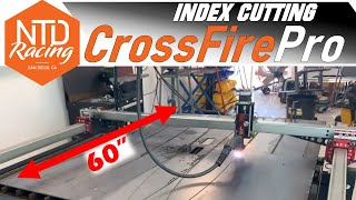 Index cutting with the Langmuir Systems CrossFire Pro and Fusion 360 [upl. by Wehttam117]