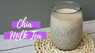 VERY SIMPLE LOW CARB CHIA MILK TEA [upl. by Corena]