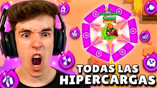 ASI SERIAN LAS HIPERCARGAS PARA TODOS LOS BRAWLERS de BRAWL STARS [upl. by Ziul]