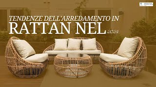 🌿 Tendenze dellarredamento in rattan nel 2024 🌿 [upl. by Dorn]