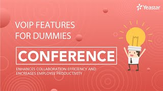 VoIP Features for Dummies  Conference Call [upl. by Letisha157]