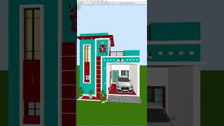 🏡 20x34 House design Front Elevation Track4earth 2bhkhouseplan 3bhkhouseplan homeplan house [upl. by Okihsoy]