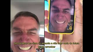 BOLSONARO PERGUNTA A TIRINGA QUAL DEDINHO ELE QUEE  COMÉDIA SELVAGEM [upl. by Ardnahs]