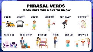 Vocabulary Phrasal verbs  Phrasal verbs with sentence  Listen and practice [upl. by Riordan]