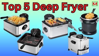 The 5 Best Deep Fryer Electric Deep Fryer of 2024 [upl. by Irami]