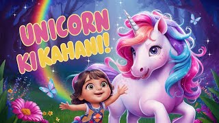 यूनिकॉर्न की कहानी  Unicorn ki kahani  Moral Story  Hindi Kahaniya  Kids Story  Kahani Ki Masti [upl. by Benedicto]