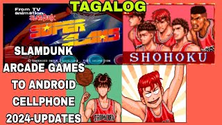 slamdunk tv animation gameplay to android cellphone 202425 updates 3  retro gaming  classic game [upl. by Klug489]