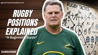 Rugby Positions Explained A Beginners Guide [upl. by Eikram524]