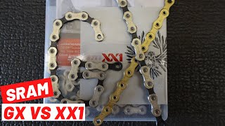 SRAM GX vs XX1 CHAIN  HOW LONG DO THEY LAST [upl. by Reidar]