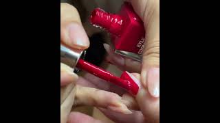 Kylie cosmetics nail polish 💅💋🍒kyliecosmetics nailpolish holidaycollection viralshort [upl. by Esahc852]