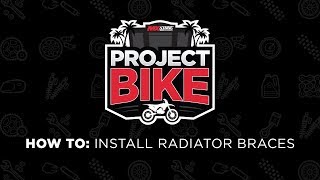 KTM 300 TPI Howto Radiator Braces Install  MXstorecomau [upl. by Clea]