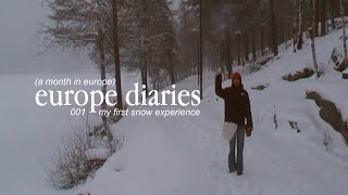 my first winter  europe camcorder diaries [upl. by Somerset740]