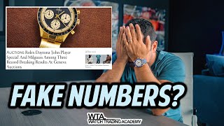 Were The 2023 Rolex Daytona And Milgauss Auction Records A SCAM [upl. by Neri490]