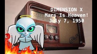 DIMENSION X  Mars Is Heaven Ray Bradbury [upl. by Anitroc]