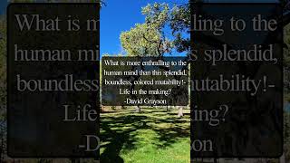 Motivational Quote On Colored Mutability  David Grayson motivation MotivationalQuote [upl. by Orsa]