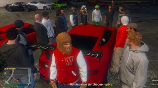 HUMILIATION DE LA PROIE GTA 5 ONLINE [upl. by Kirtap]