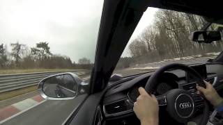 Audi S6 MTM 555hp Nurburgring [upl. by Raab]