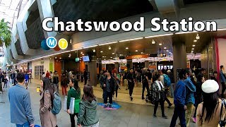 Chatswood Station  Sydney Metro  Sydney Trains [upl. by Eveivenej]